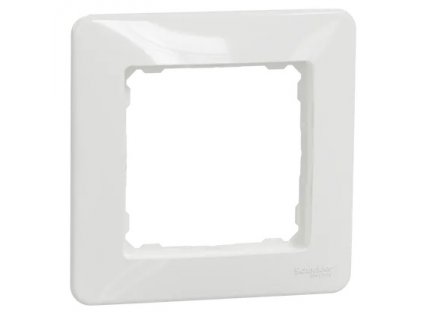 SCHNEIDER SDD311801 Sedna Rámček jednonásobný, Biela
