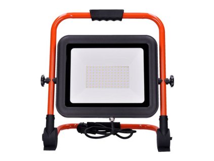 Solight WM-100W-FEL LED reflektor PRO so sklopným stojanom, 100W, 9200lm, 5000K, kábel so zástrčkou, IP65