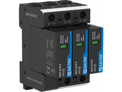 SALTEK A01760 SLP SLP-275 V/3 160kA (8/20) 3 pol tr.C vyberatelny modul varistora