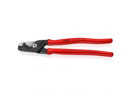KNIPEX 9511225 Káblové nožnice StepCut XL 225 mm