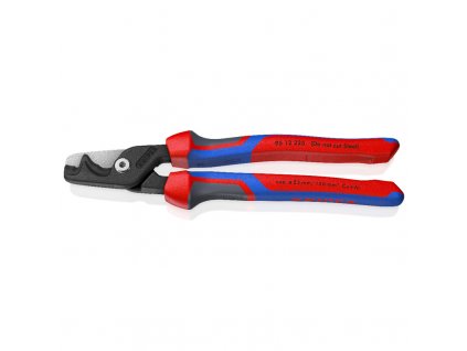KNIPEX 9512225 Káblové nožnice StepCut XL 225 mm