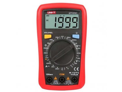 UNI T 306533 Multimeter digitálny UT 131 C 3 1 2 U,I,R,D,T, bzučiak 800x800px