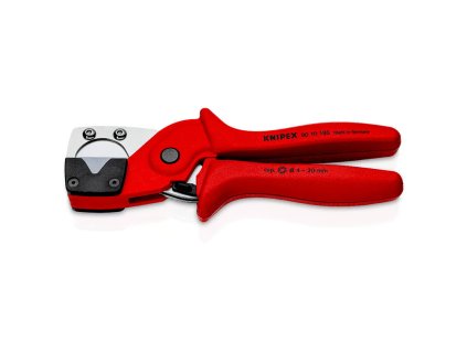 KNIPEX 9010185 Rezačka rúrok na viacvrstvové a pneumatické hadice z tvrdého plastu vystuženého sklenenými vláknom
