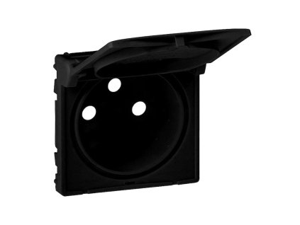 LEGRAND 756862 VALENA LIFE KRYTKA ZÁSUVKY 2P+T IP44 ČIERNA