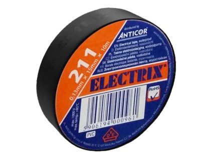 Anticor Páska Izolačná PVC 211 15 10 čierna