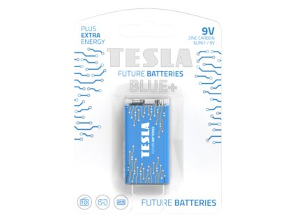 TESLA BATTERIES 9V BLUE+ Baterky (BLISTER 1 ks)