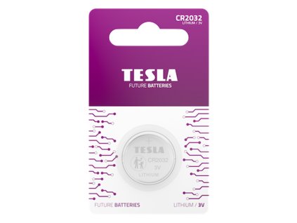 TESLA BATTERIES CR 2032 Gombíková batéria