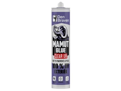 MAMUT Glue CLEAR 100% UV Exteriér 290 ml