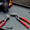 KNIPEX Cobra® ES Extra tenké kliešte na vodné čerpadlá potiahnuté protišmykovým plastom, fosfátované sivou farbou, leštené, 180 mm 2