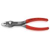 KNIPEX TwinGrip® Kliešte s predným a bočným uchopením, potiahnuté protišmykovým plastom, fosfátované sivou farbou, leštené, 150 mm