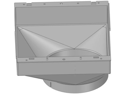 0106504 filtracni box drzak s uhlikovym filtrem long life fw217 a hlinikovym spiro kanalem ufw50