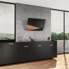 Odsavač šikmý komínový Trio Black Copper (CDP9001CZ)