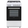 Sporák Daewoo, F56CG40E25WNLCZ, kombinovaný, 3 funkce, 4 plotýnky, energetická třída A, 2000 W
