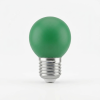 dekorativni led zarovka e27 g45 1w zelena