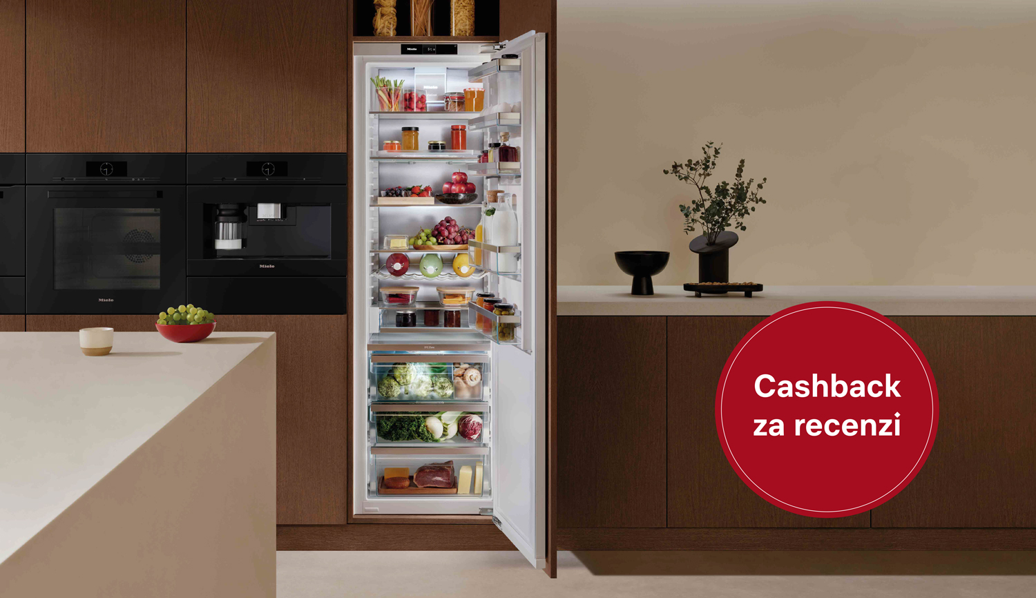 Až 12.500 Kč zpět v akci cashback Miele