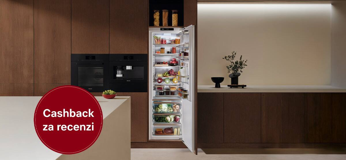 Akce Cashback na sortiment chlazení Miele