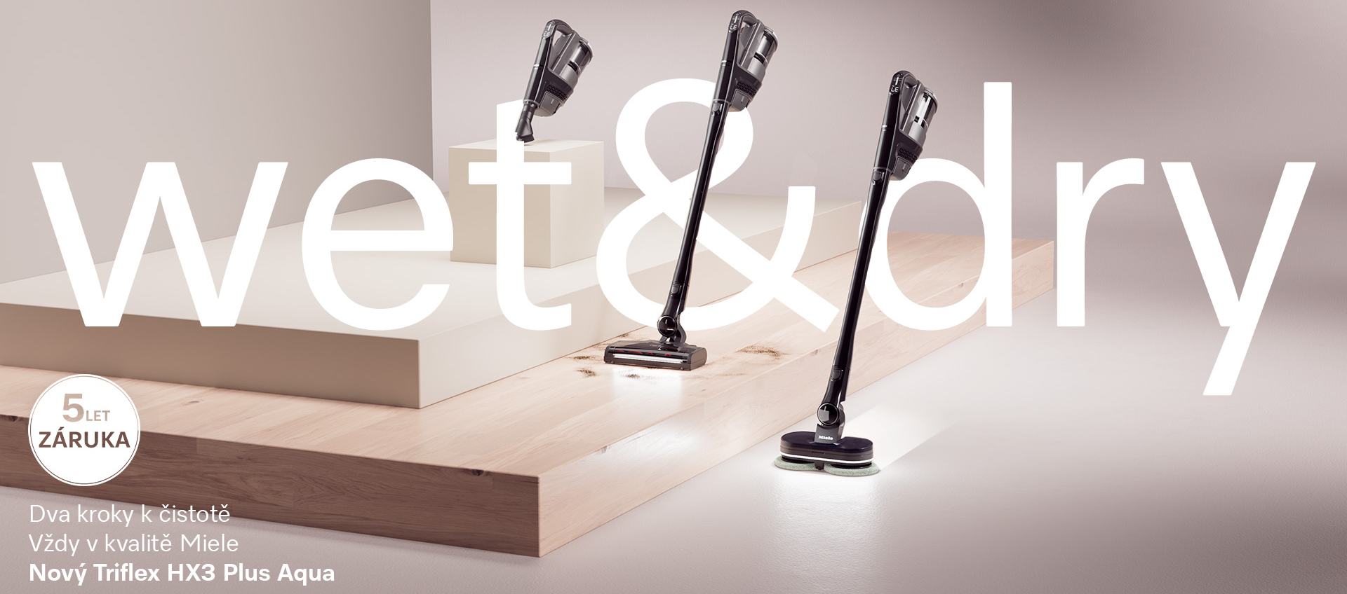 Nový vysavač Miele Triflex HX3 s mopováním a dalšími vylepšeními