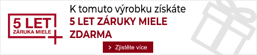 Záruka 5 let zdarma na sortiment chlazení Miele Záruka 5 let zdarma na sortiment chlazení Miele