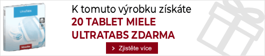 Tablety Miele UltraTabs zdarma jako dárek k myčce