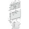 Nástěnný odsávač par MIELE DA 9092 W Screen šedá