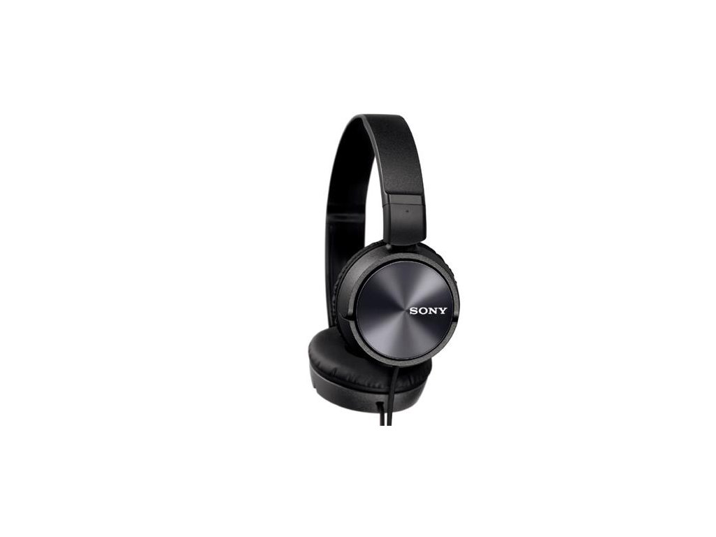 SONY MDR-ZX310 - Sluchátka s páskem, 30mm reproduktory s citlivostí 98 dB/mW - BLACK