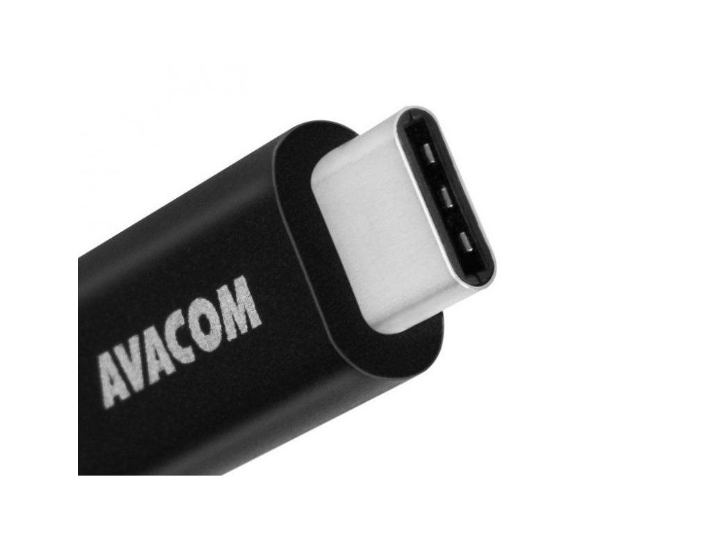 AVACOM TPC-100K kabel USB - USB Type-C, 100cm, černá