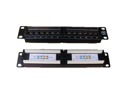 UTP Integrovaný patch 10" panel 12p. 1U