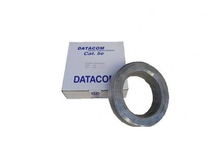 DATACOM UTP kabel drát, Cat.5e, box 100m, PVC