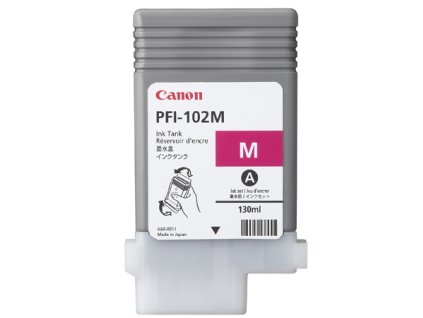 Canon cartridge PFI-102M iPF-500, 60x0, 70xx, LP-xx (PFI102M)/magenta/130ml