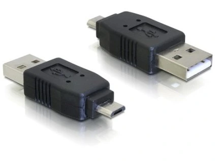 Delock redukce micro USB B samec na USB A samec