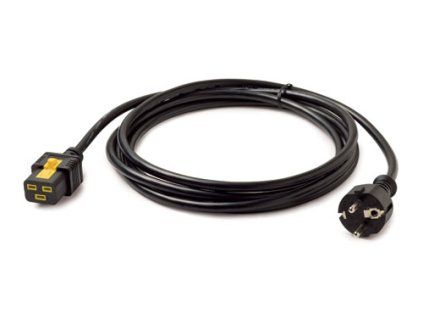 APC Power Cord, Locking C19 to CEE/7 Schuko, 3.0 m