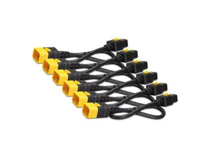 APC Power Cord Kit (6 ea), Locking, C19 to C20, 1.2m