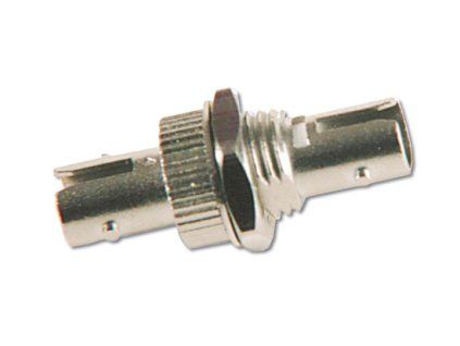 Digitus ST, ST Coupler, Multimode, Phosphor Bronze Ferrule, Metal