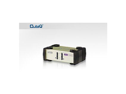 ATEN KVM switch CS-82U PS/2+USB 2PC včetně kabeláže 1,2m