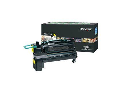 Lexmark C792 Yellow Extra High Yield Return Program Print Cartridge (20K)