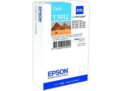 EPSON cartridge T7012 cyan (WorkForce)