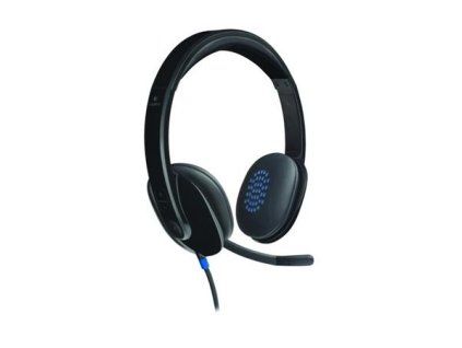Logitech náhlavní souprava Headset H540, USB, černá