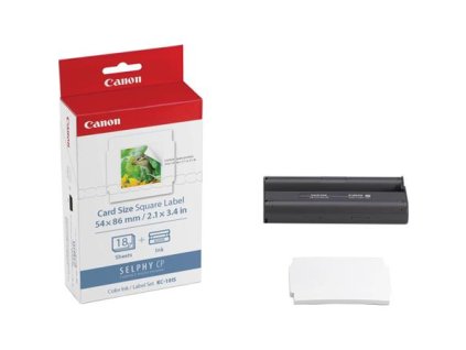 Canon KC-18IS - Ink. paper set - 18 ks