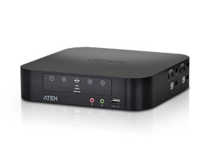 ATEN KVM switch CS-1942, Mini DisplayPort Dual View 2PC, USB , Audio