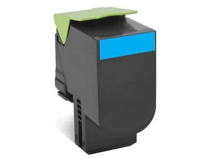 Lexmark 802XC Cyan Extra High Yield Return Program Toner Cartridge - 4 000 stran