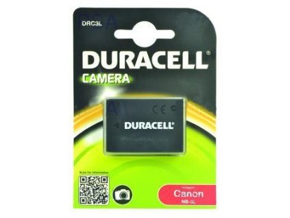 DURACELL Baterie - DRC4L pro Canon NB-4L, šedá, 700 mAh, 3.7 V