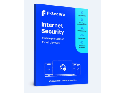 F-Secure  SAFE pro 5 zařízení na 1 rok - elektronicky