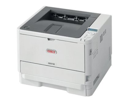OKI B512dn A4 45ppm 1200x1200 dpi,PCL6,PS3, LAN, USB 2.0, duplex