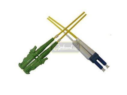 Opticord E2000/APC-LC optický patch cord 09/125 5m G657A
