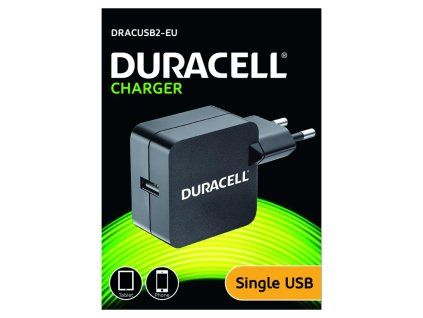 Duracell USB Nabíječka pro tablety & telefony 2,4A