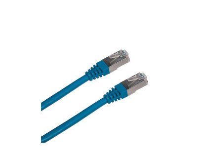 DATACOM Patch cord FTP CAT5E 1m modrý