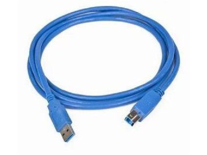 GEMBIRD Kabel USB A-B 1,8m 3.0, modrý