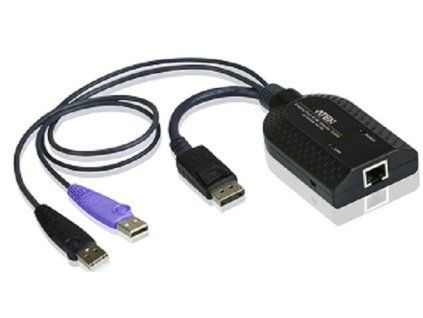 ATEN USB DisplayPort Virtual Media KVM Adapter with Smart Card Support