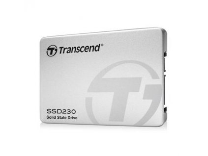 TRANSCEND SSD230S 128GB SSD disk 2.5'' SATA III, 3D TLC, Aluminium casing, 560MB/s R, 380MB/s W, stříbrný