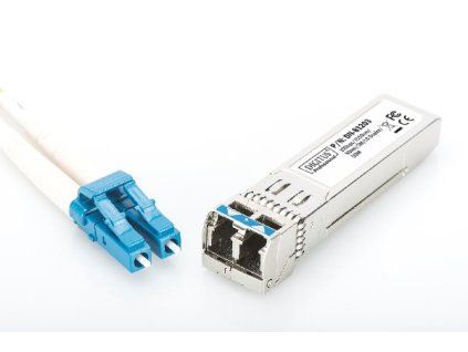 Digitus SFP+ 10 Gbps Module, Singlemode, 1550nm, 80km LC Duplex Connector, with DDM feature